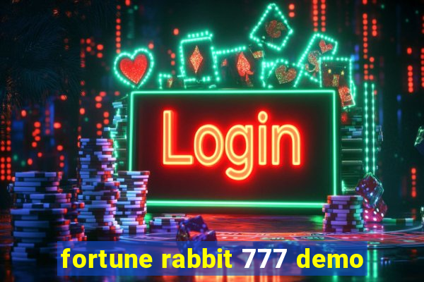 fortune rabbit 777 demo